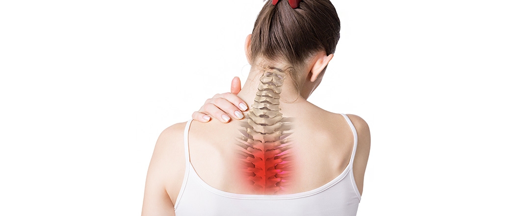 Illustration depicting a person finding relief from back pain with the help of a medical professional
